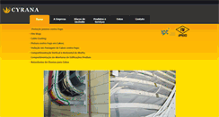 Desktop Screenshot of cyrana.com.br